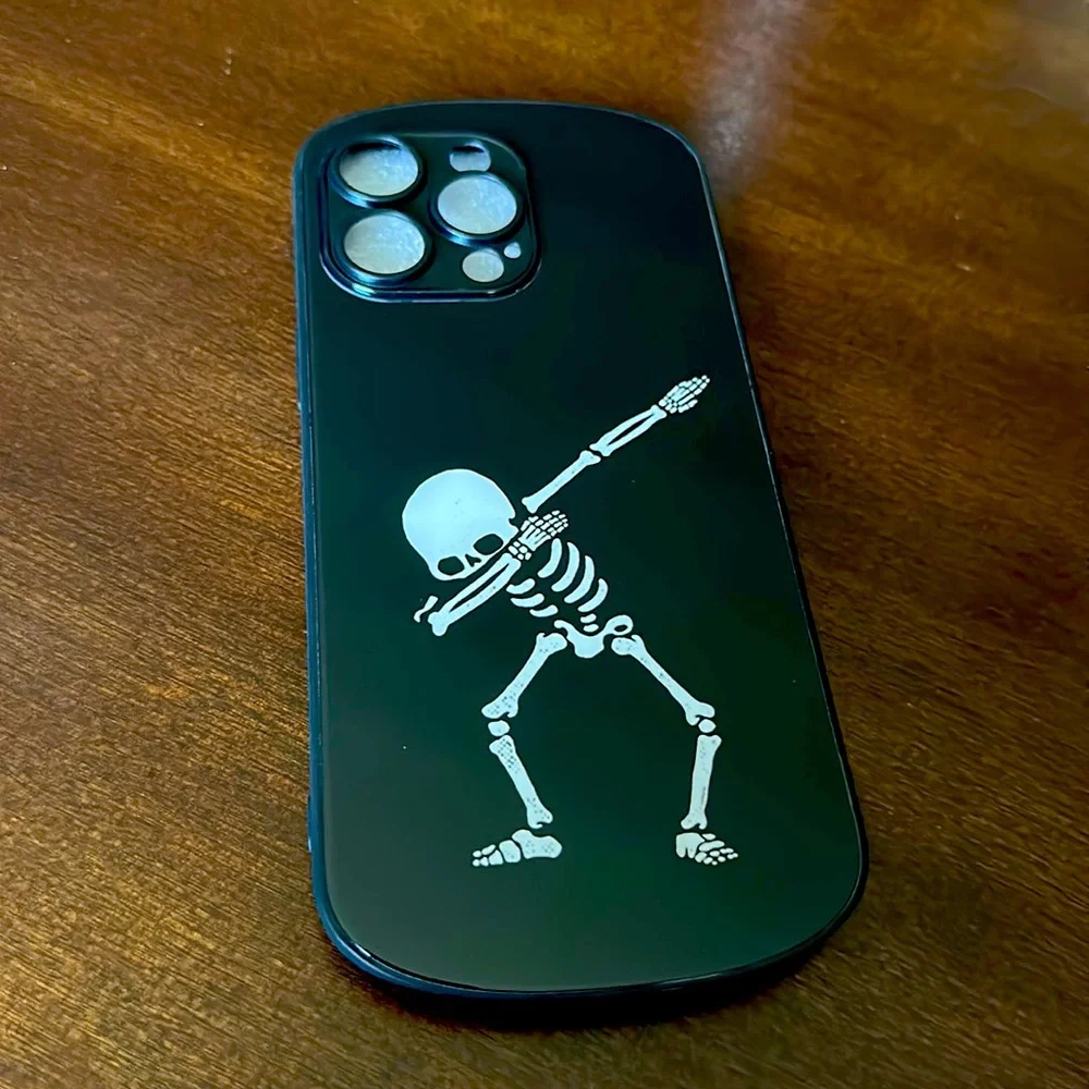 Brand new iPhone cover. Skelton dancing. iPhone 14 Pro Max